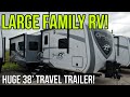 Big Family RV! Premium Bunkhouse Open Range Travel Trailer 328BHS