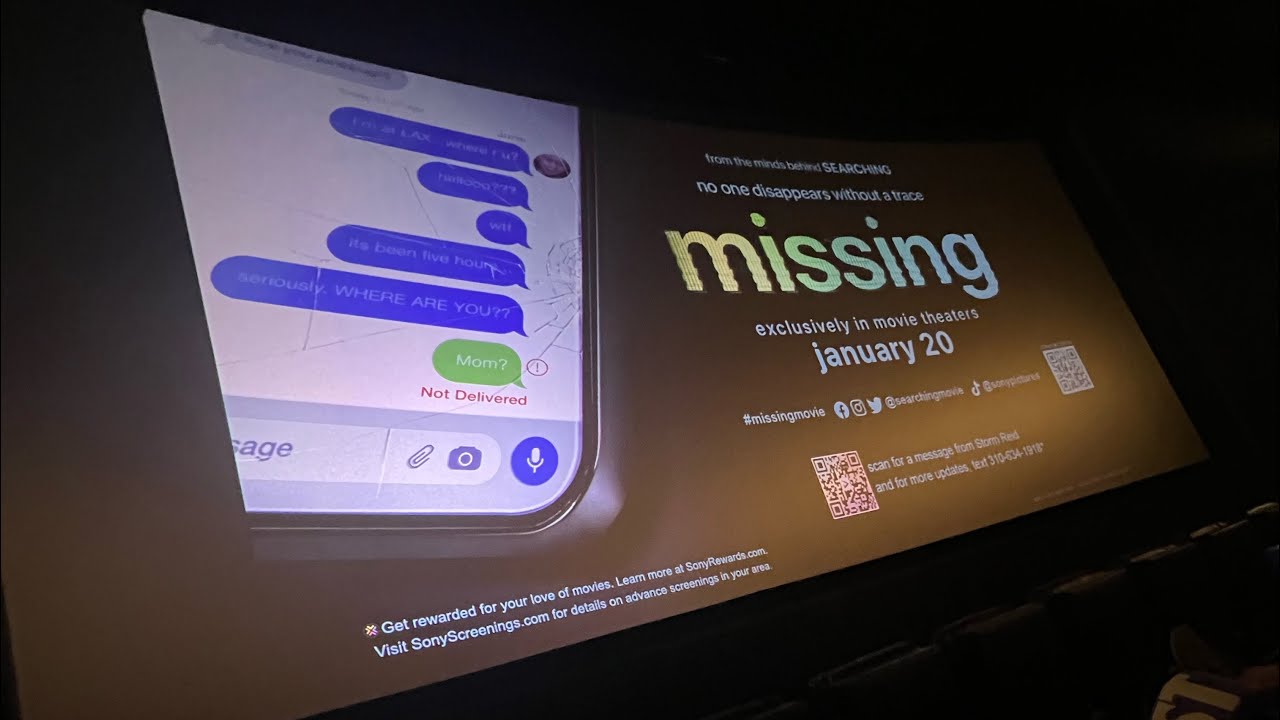 Missing movie review w/ spoilers 2023
