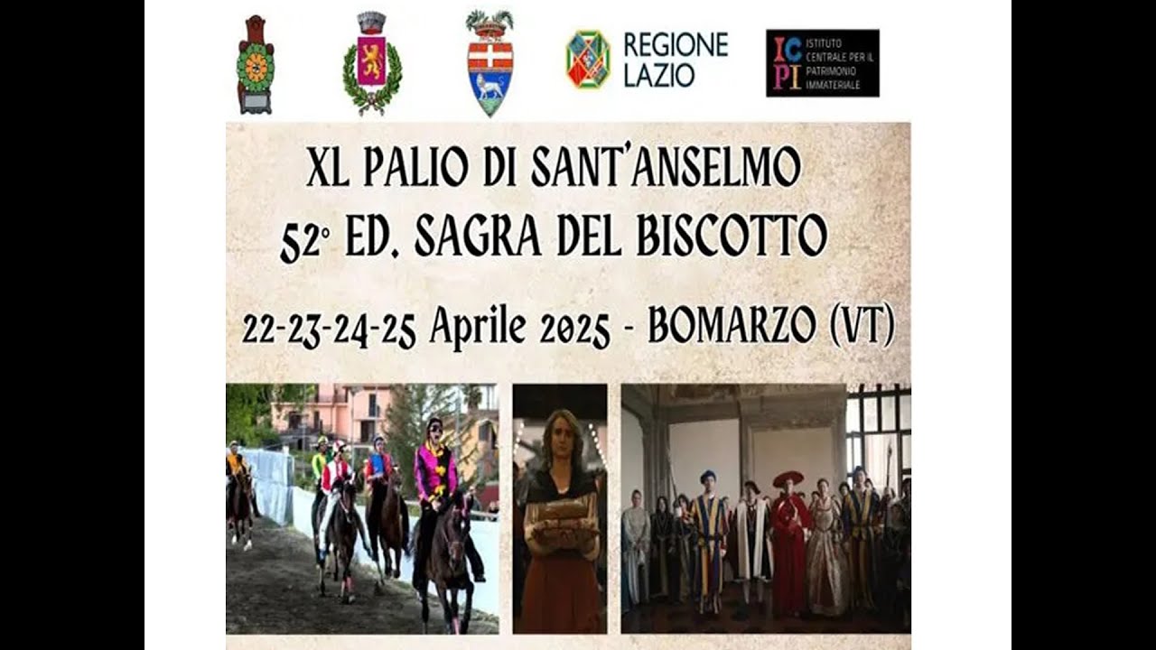 Palio di Sant'Anselmo a Bomarzo ( Vt ) 2025