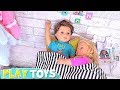 American Girl Baby Doll Morning Routine with Cooking Toys! 🎀