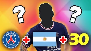 Who is this Football Player? (Club + Nationality + Shirt Number) ⚽️ FOOTBALL QUIZ 2021/22