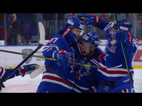 Falkovsky sends it in past Dansk