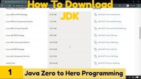 How To Download JDK | Java 2021 Complete Java MasterClassZero to Hero Programming | Udemy Course