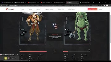 BinaryX NFT GAME DUNGEON / ADVENTURE LVL 1 SESSION #17 [PLAY TO EARN] CYBERDRAGON (SOUNDS LOW SORRY)