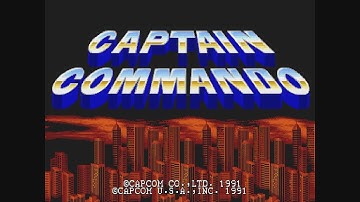20 Mins Of...Captain Commando Intro (US/Arcade)