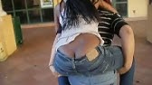 Hot girls ass crack