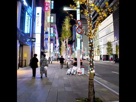 Tokyo Ginza 👍 Munch's cry! ! ! 💖Break Time🍹 #shorts #japan #walk