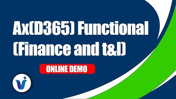 D365 Functional (Finance and t&l): Dynamics 365 Online Training Course || Free Demo