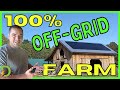 Off Grid Farm, Solar, SimpliPhi Lithium, Outback Radian Installation