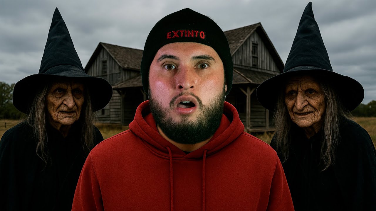 Visitamos la granja SINIESTRA donde las BRUJAS hacen aquelarres y salimos CORRIENDO