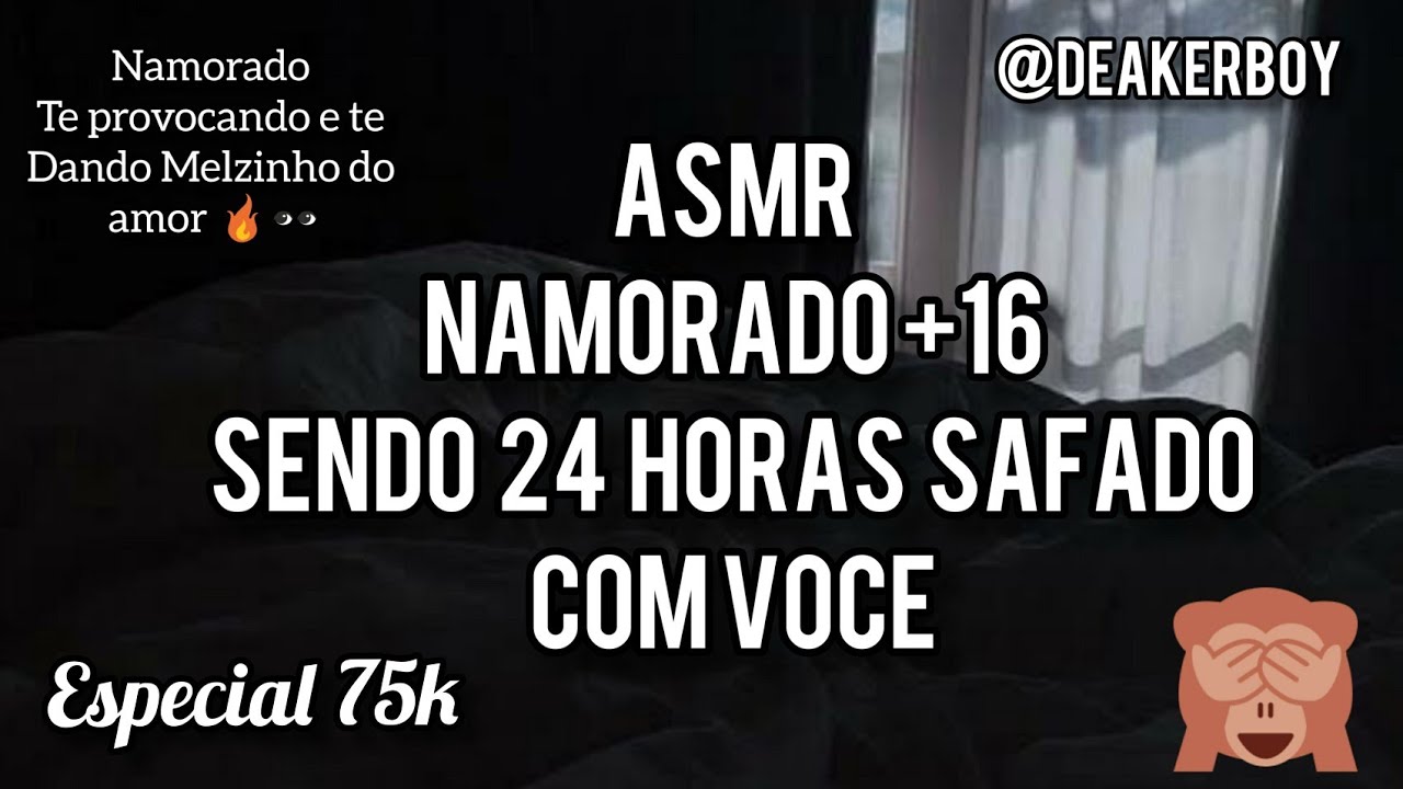 Asmr +16 - Namorado sendo 24 horas mt s4fad0 com você  + te dando Melzinho do amor 🍯 (desc)