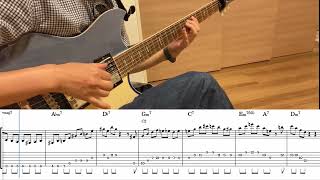 【TAB】Yamaha Guitar Jazz Tone/Just Friends (JazzStandards) アドリブ