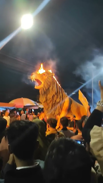 detik detik kebakaran karnaval sembayat #karnavalsembayat #shorts #viral