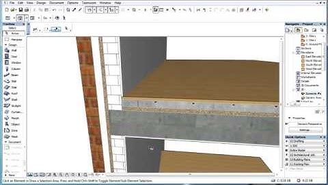 ArchiCAD 17 New Features  059   3D display of composite structures skins   YouTube