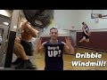 Workouts, Stretching, Dunks! Dribble Windmill 9'11" - 5'10" #375 Dunk Journey 2.0 #DunkLife