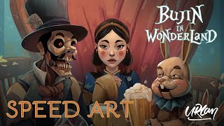 URLAN SPEEDPAINT#1 - FATMEAT - Alice in the Wonderland