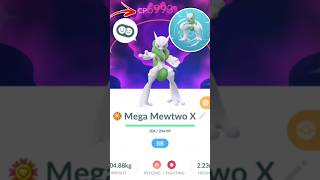 LeveL 51 SHUNDO MEGA MEWTWO X Evolution in Pokemon GO.