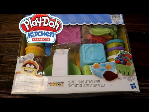 play doh kitchen creations grocery goodies