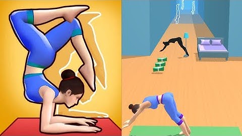 Yoga WorkOut - Games Yoga 3D Running‼️Gameplays Android😱😱