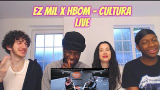 Ez Mil and HBOM perform "Cultura" LIVE on the Wish USA Bus [REACTION]