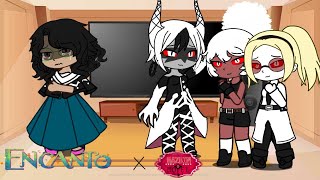 Encanto react to Mirabel future as Carmilla carmine(hazbin hotel x encanto edition my au) part 2