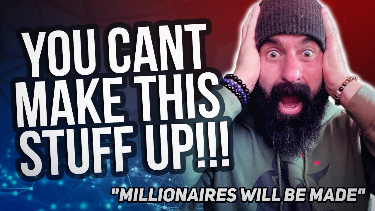 You Cant Make This Stuff Up!!! "Millionaires Will Be Made" YouTube