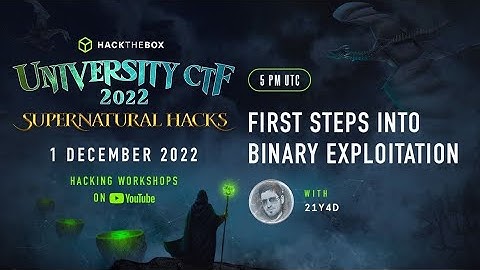 First Steps Into Binary Exploitation - HackTheBox Uni CTF 2022