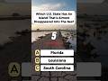 Which U.S. state has an Island that’s almost disappeared into the sea? 😳 #shorts #quiz #usa