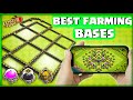 Best Th9 farming base copy link 2021 | Th9 farming base link | Th9 dark elixir farming base .... coc