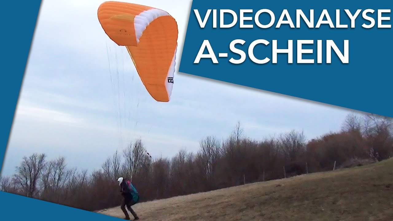 Start & Landung Videoanalyse - Paragliding lernen | Flugschule Hirondelle, Weinheim