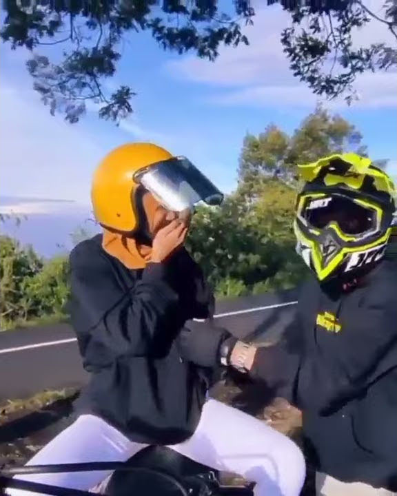 story' wa cinta bersama motor KLX bikin baper❤️