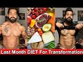 Full Day Of Eating For Muscle Gain And Lean Body|| Transformation 2020