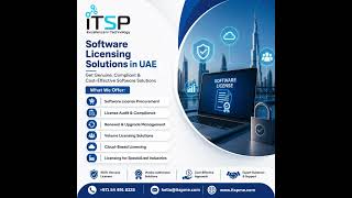 Complete Software Licensing Solutions in UAE | ITSP Technologies