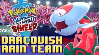 Dracovish Rain Team! Pokemon Sword and Shield Competitive Ranked VGC 2020 Wi-Fi Battle