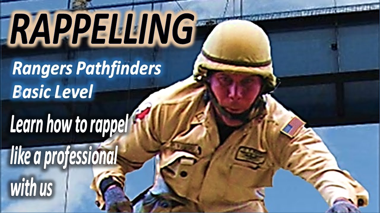 Army Rangers Rappelling Rangers Pathfinders RAPPELLING - YouTube