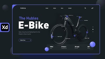 Beautiful Landing Page Design Using Adobe XD (2021)  || Demo