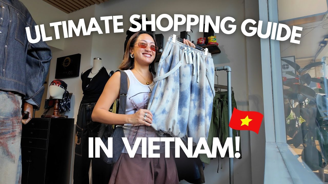 Видеоблог о Вьетнаме: подробный гид по шопингу в Хошимине + покупки! | Лорин Уй