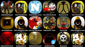 Backrooms 👺 Nextbots Sandbox ✨ Hide in The Backroom 💥 Nextbots in Maze 💥 Horror Meme...💥