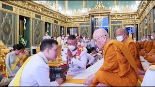 พระบาทสมเด็จพระเจ้าอยู่หัว สมเด็จพระนางเจ้าฯ ถวายผ้าพระกฐิน วัดราชบพิธฯ และวัดพระเชตุพนฯ