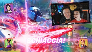 REACTION EVENTO FINALE COLLISIONE DI FORTNITE!!