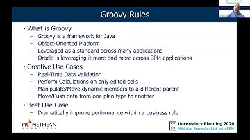 Your Business is Moving Fast, So Plan Faster using Groovy in EPBCS