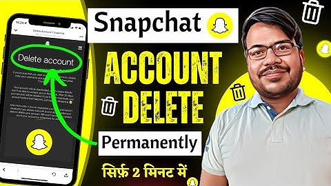 how to delete snapchat account permanently 2023 | snapchat account delete kaise kare permanently