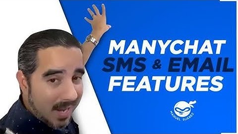 SMS & email setups in ManyChat