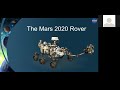 NSN Webinar: Mars 2020 Rover: Searching for Signs of Ancient Life