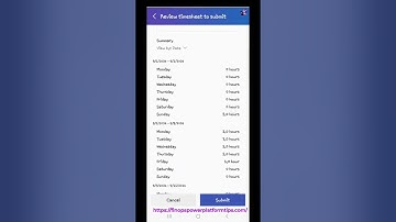 Dynamics 365 Project timesheet mobile app