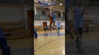 NIEMOŻLIWY BLOK w ostatniej chwili! 🏀 #basketball #sports #shorts