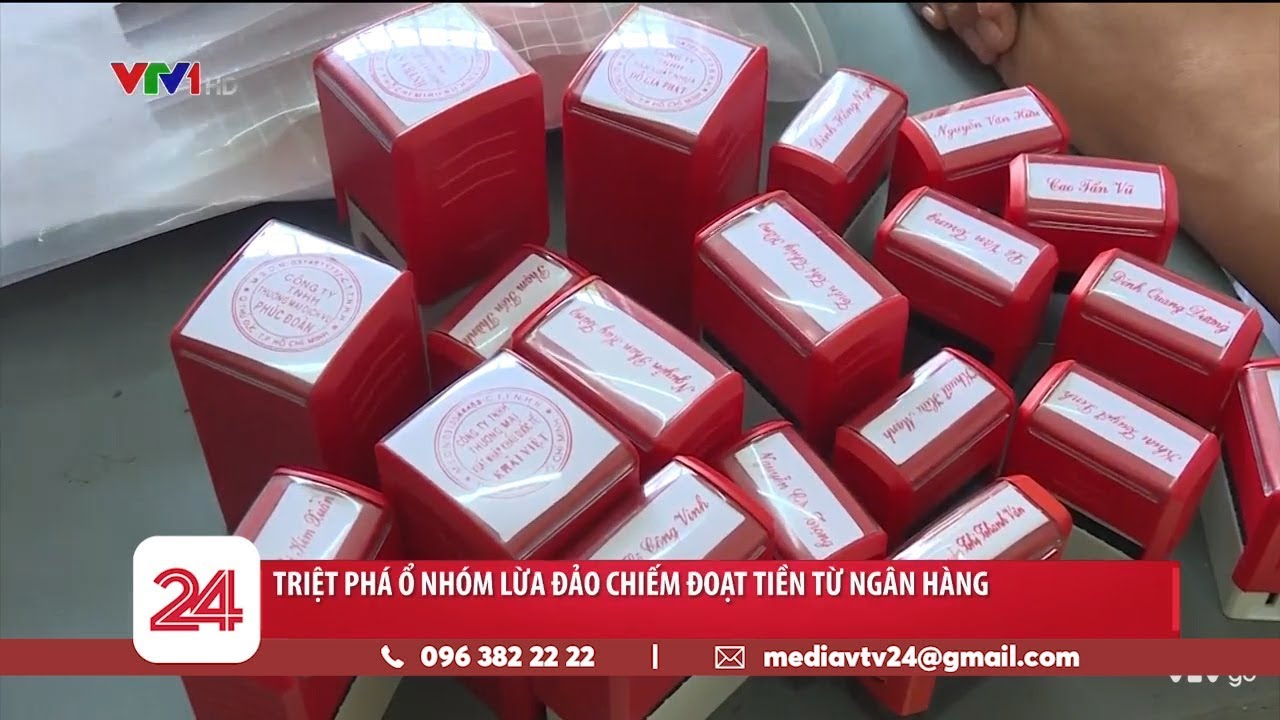 Triệt phá ổ nhóm lừa đảo chiếm đoạt tiền từ ngân hàng... - youtube