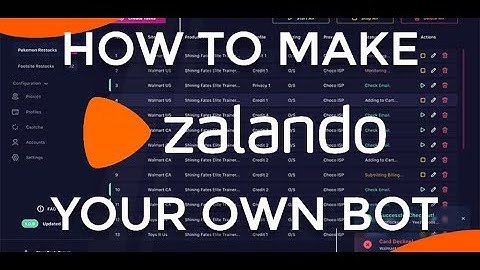 Creating Your Own Zalando BOT in 2025 [PART 1]