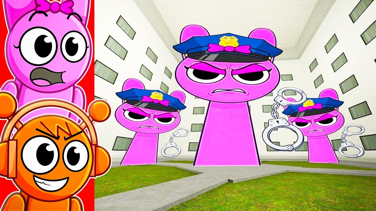 Sprunki Raddy Police Reacting to SPRUNKI PINKI POLICE in GMOD... - YouTube