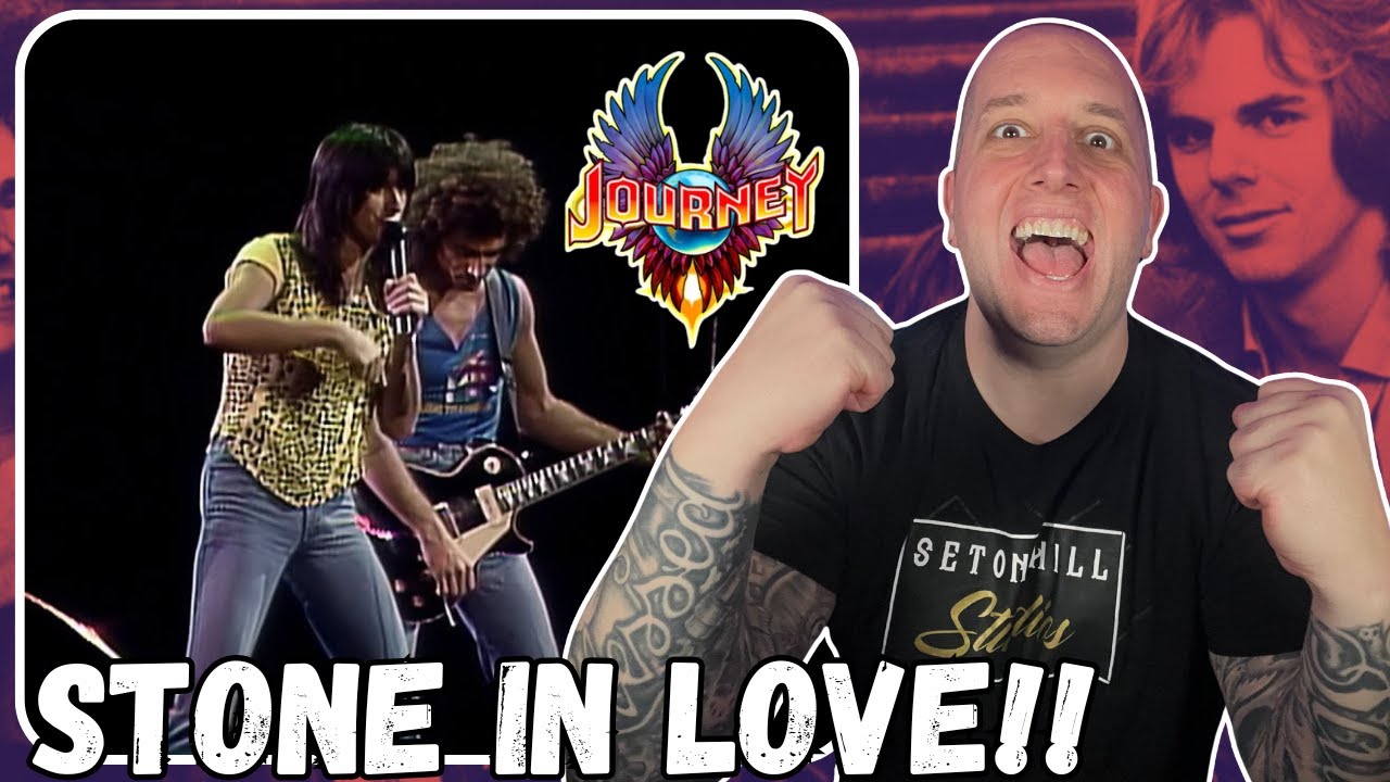 Drummer Reacts To Journey - Stone In Love (Escape Tour 1981: Live In Houston) || Such A Banger!!